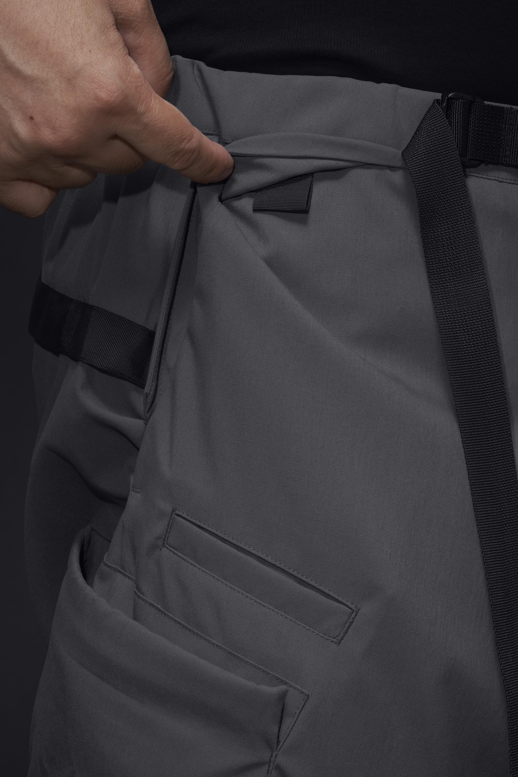 P55-M Nylon Stretch Cargo Trouser - Blaugrau