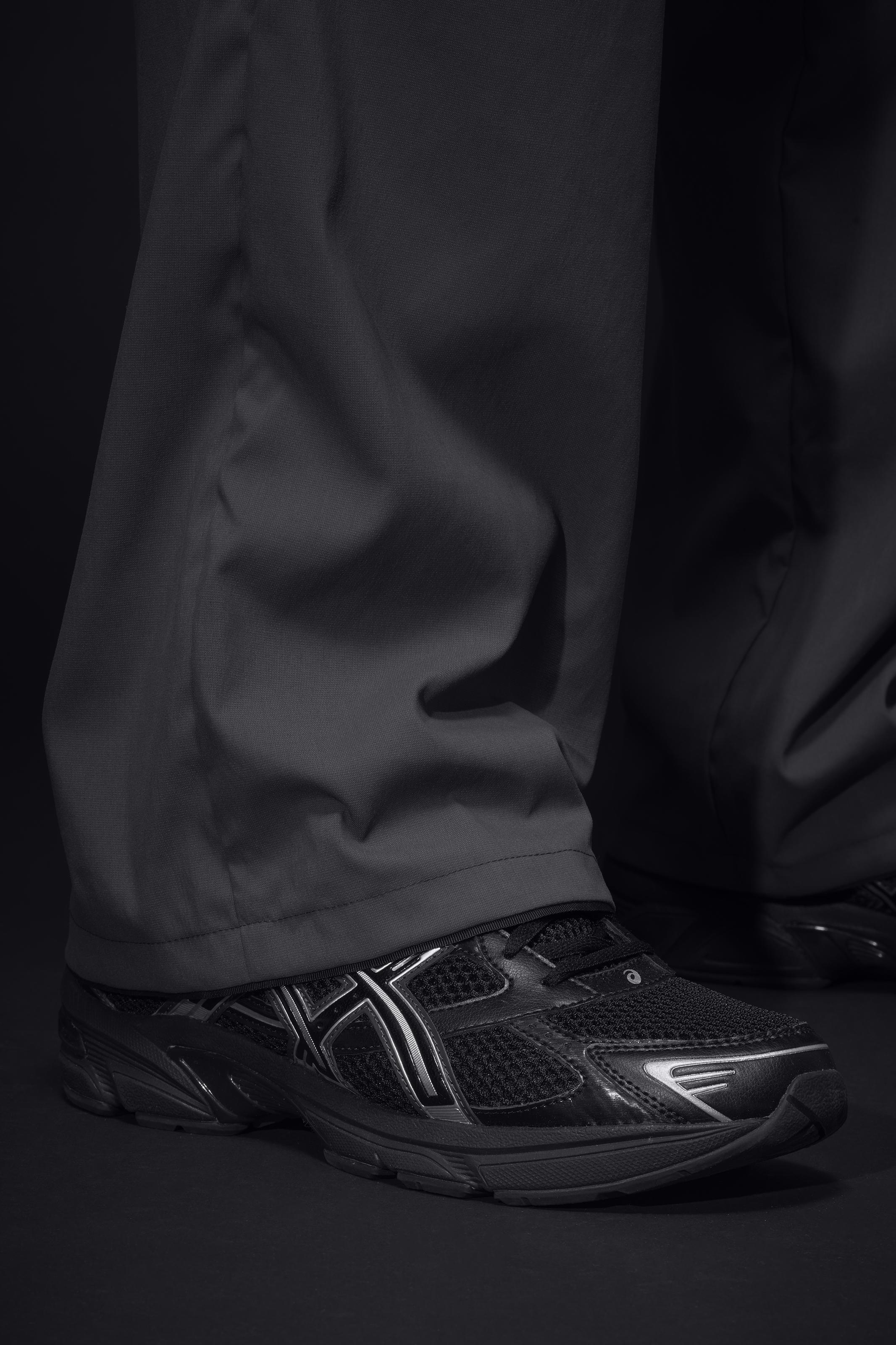 P55-M Nylon Stretch Cargo Trouser - Blaugrau