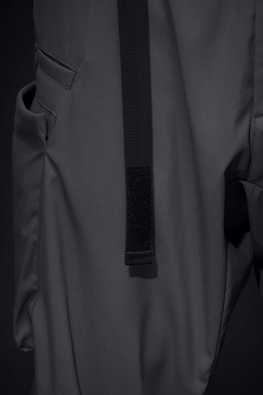 P55-M Nylon Stretch Cargo Trouser - Blaugrau