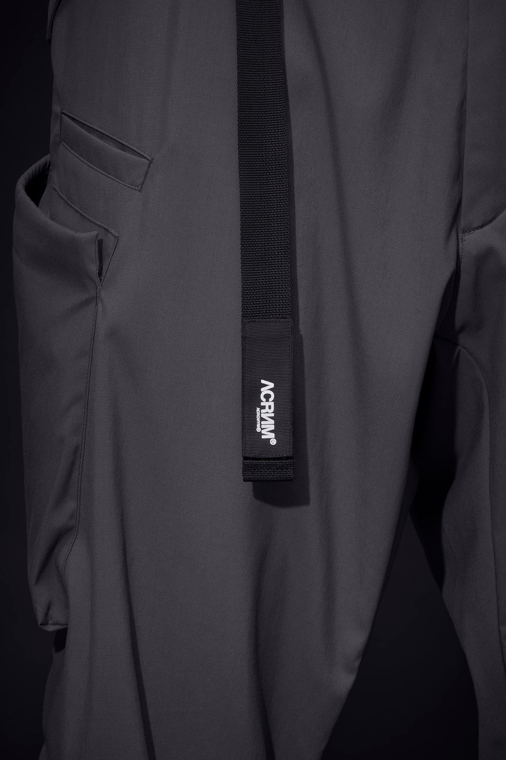 P55-M Nylon Stretch Cargo Trouser - Blaugrau