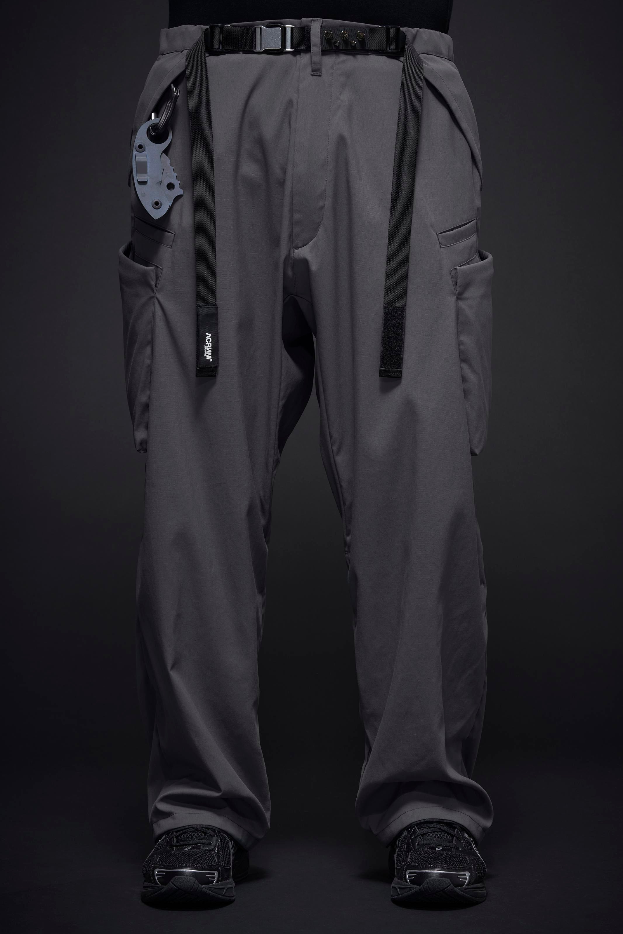 P55-M Nylon Stretch Cargo Trouser - Blaugrau