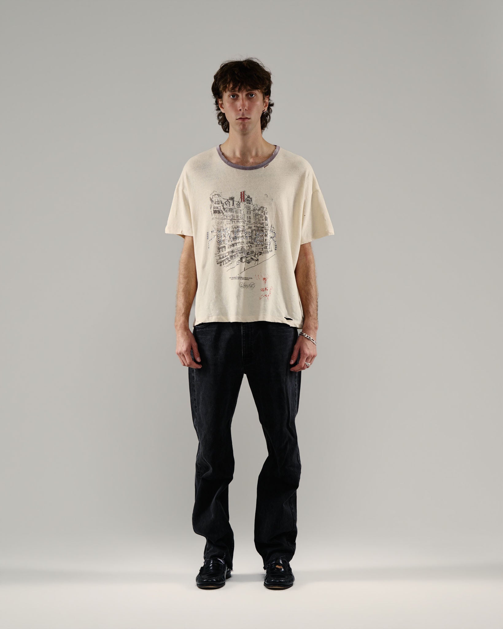 CHELSEay HOTEL TEE VINTAGE CREAM