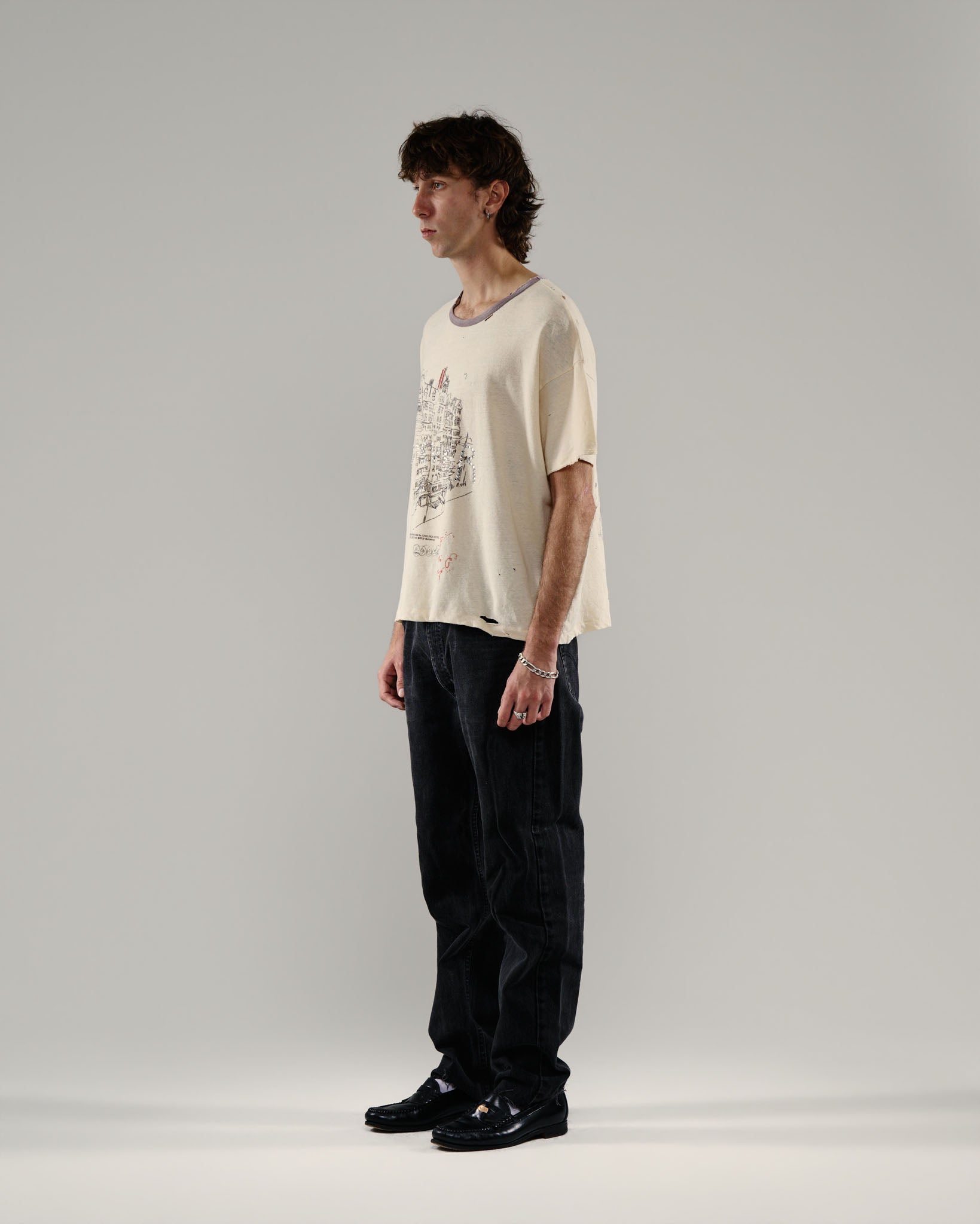 CHELSEay HOTEL TEE VINTAGE CREAM