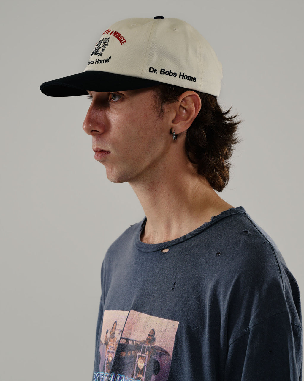 WELCOME HOME LOW PROFILE HAT WHITE