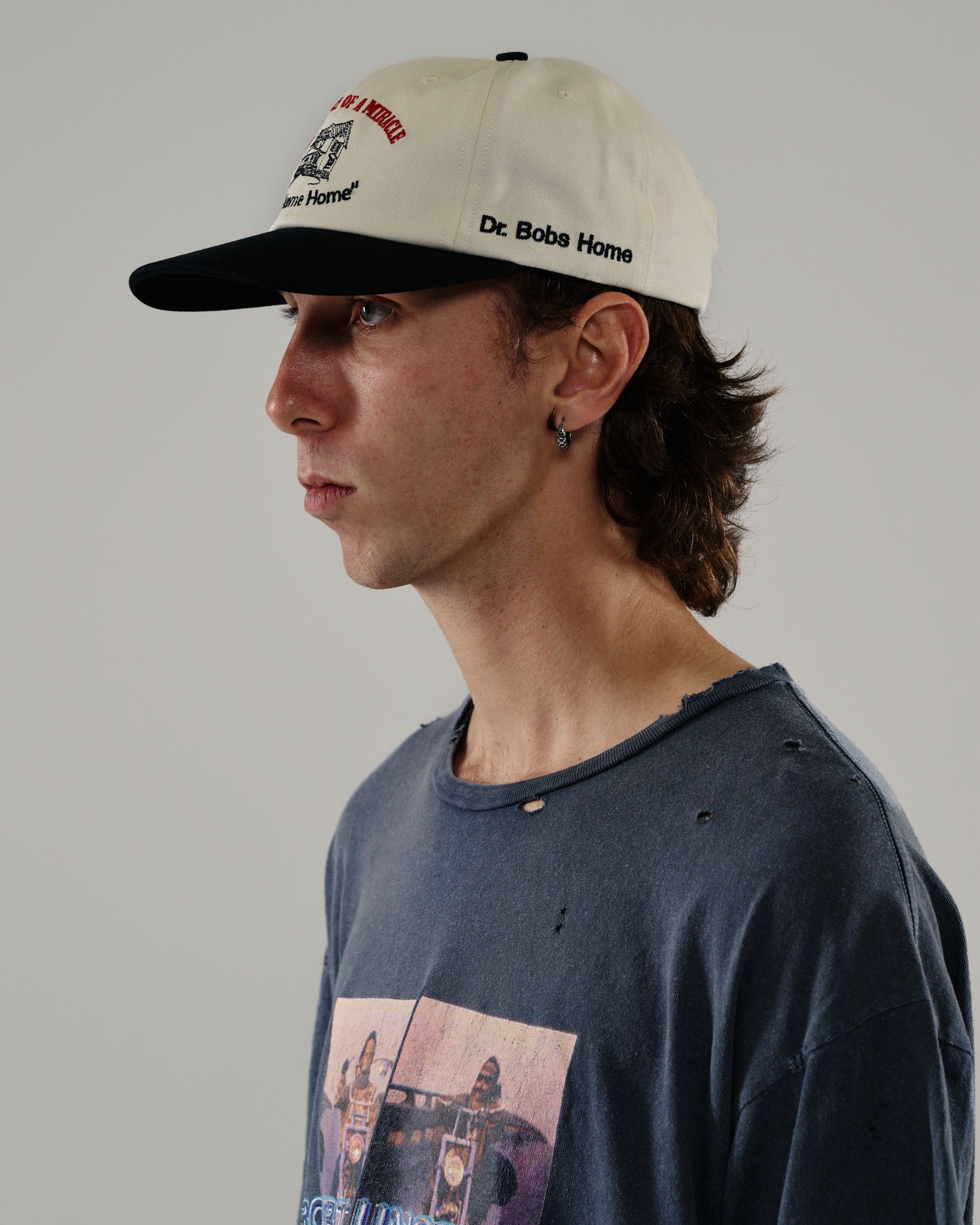 WELCOME HOME LOW PROFILE HAT WHITE