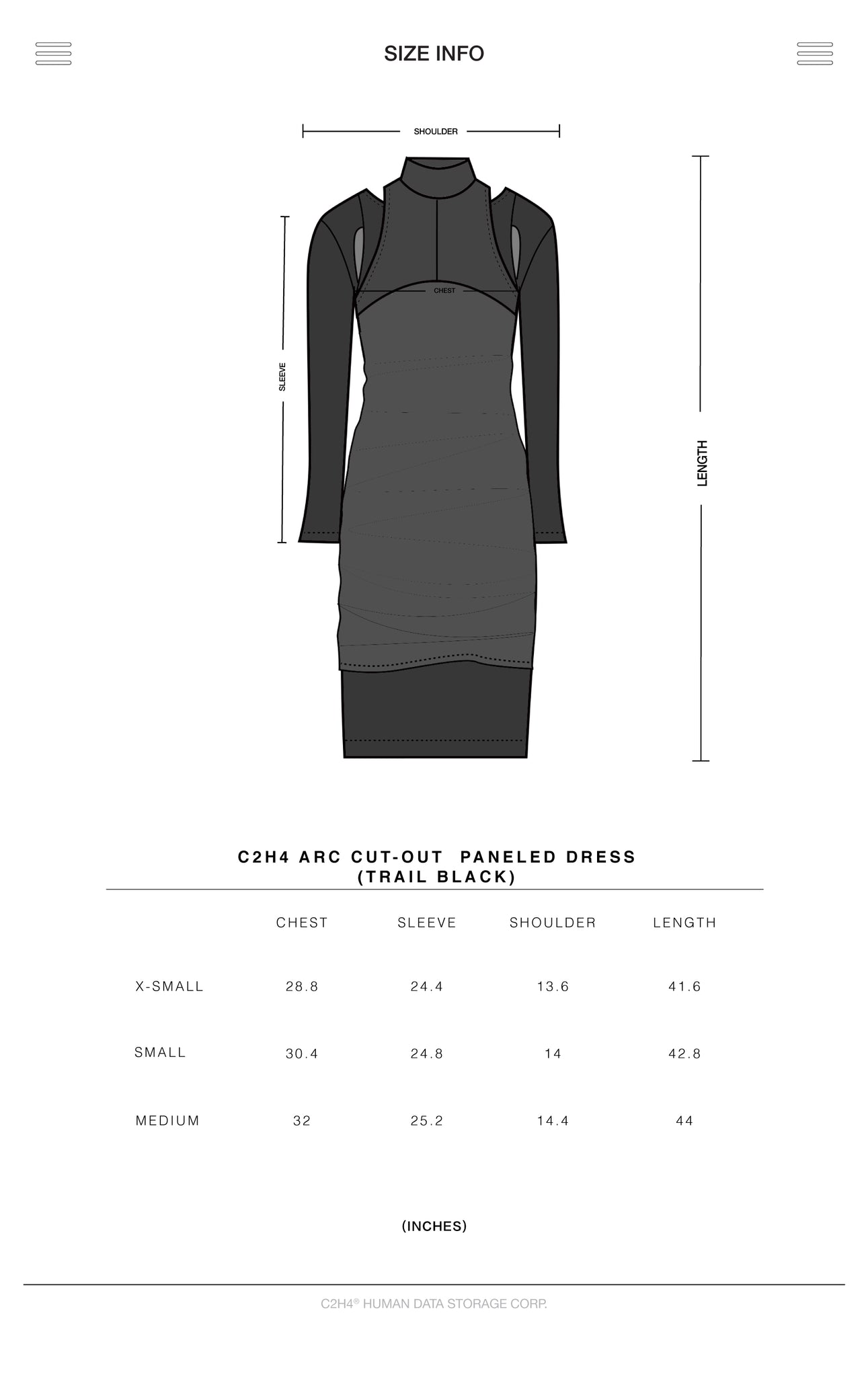 ARC CUT-OUT PANELLED DRESS