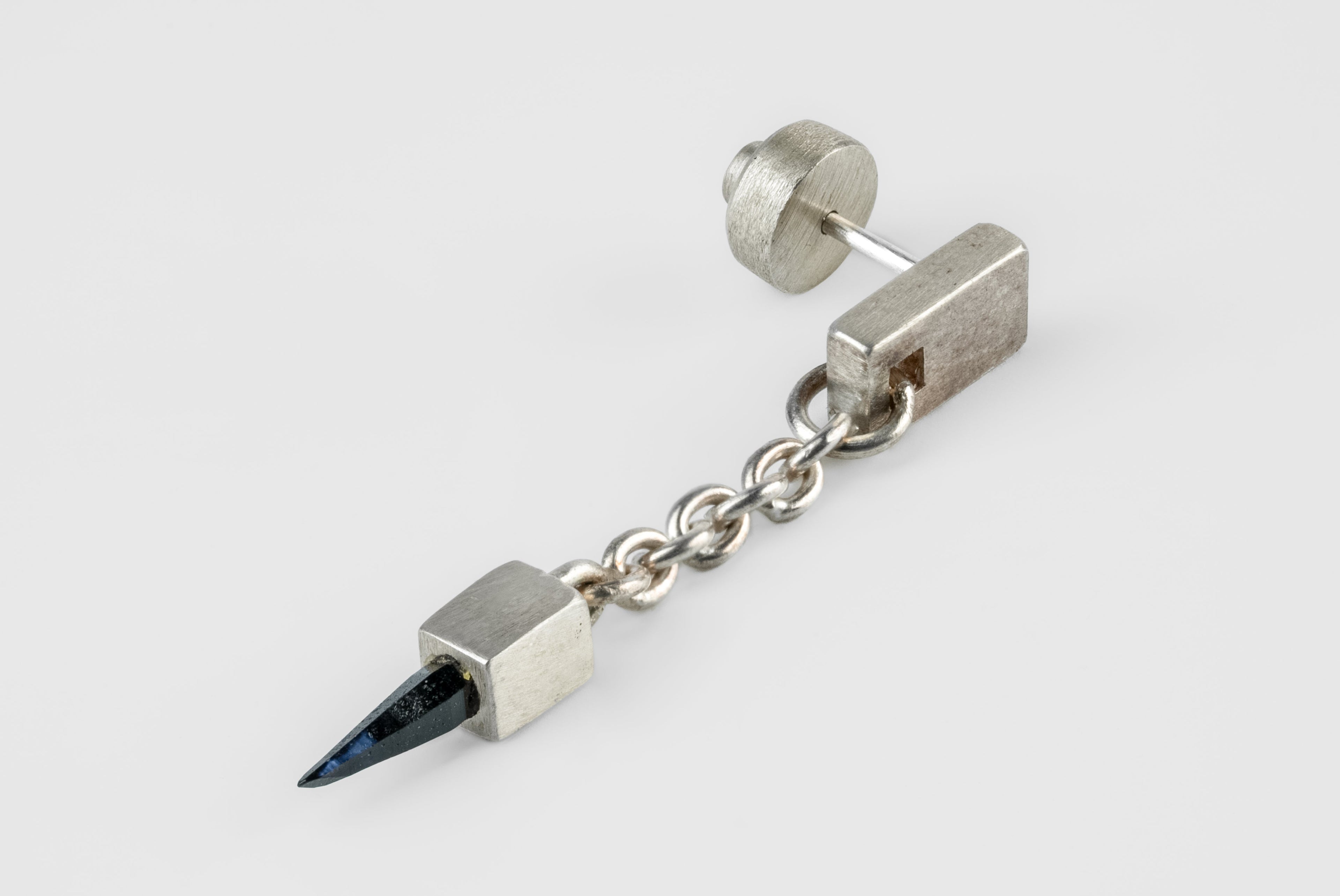 Talisman Dangle Earring (Winza Sapphire, MA+WIS)