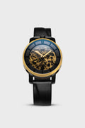 R360 GOLD / BLACK LEATHER