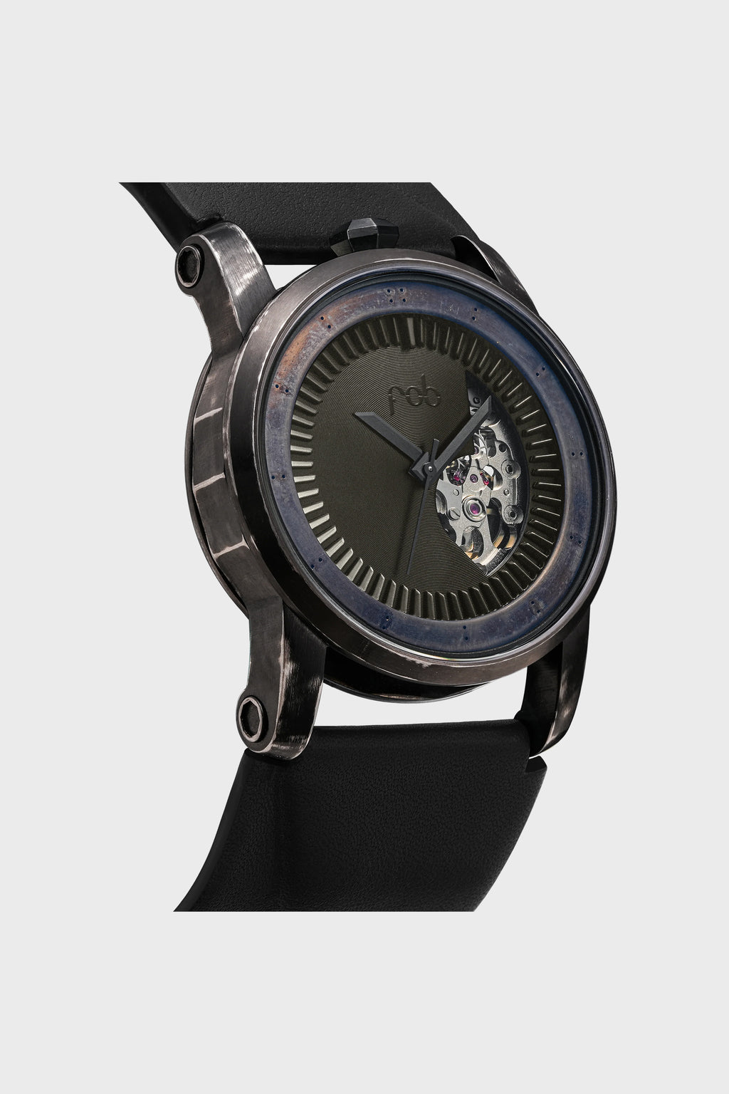 R413 SOLID TORCH / BLACK LEATHER