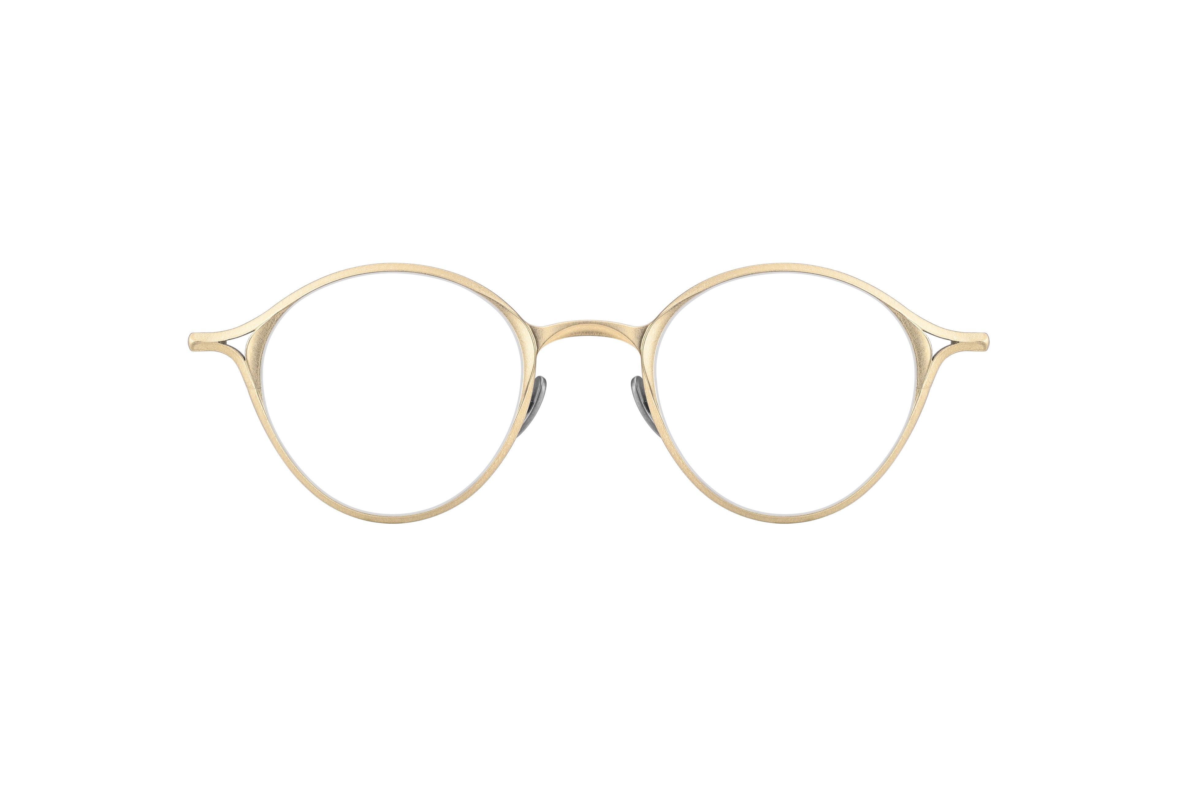 ANTIQUE GOLD + BLACK CLIP SUNGLASSES