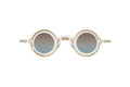 × ZIGGY CHEN PALE GOLD + SILVER CLIP SUNGLASSES