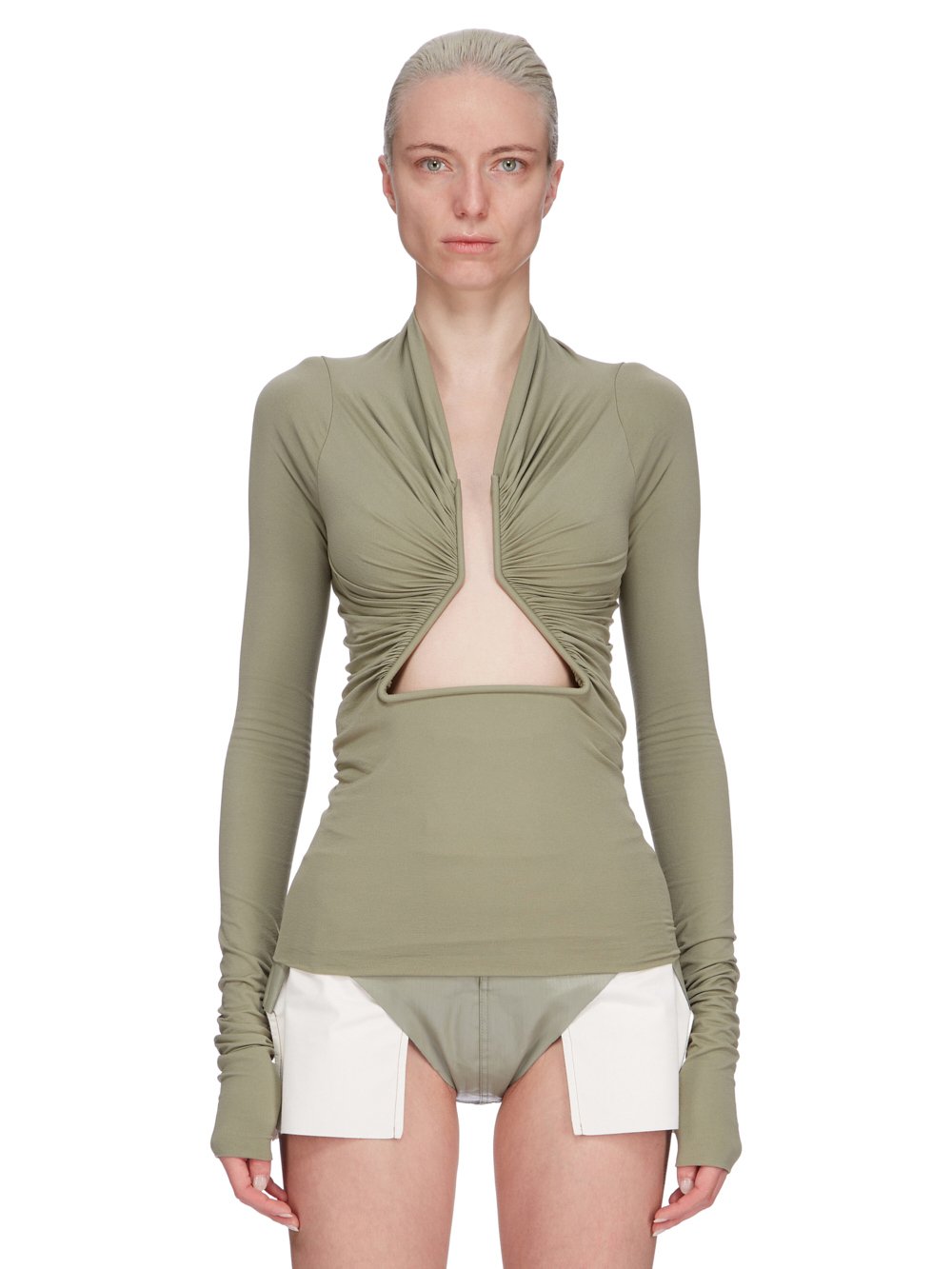 JERSEY LS PRONG CELADON