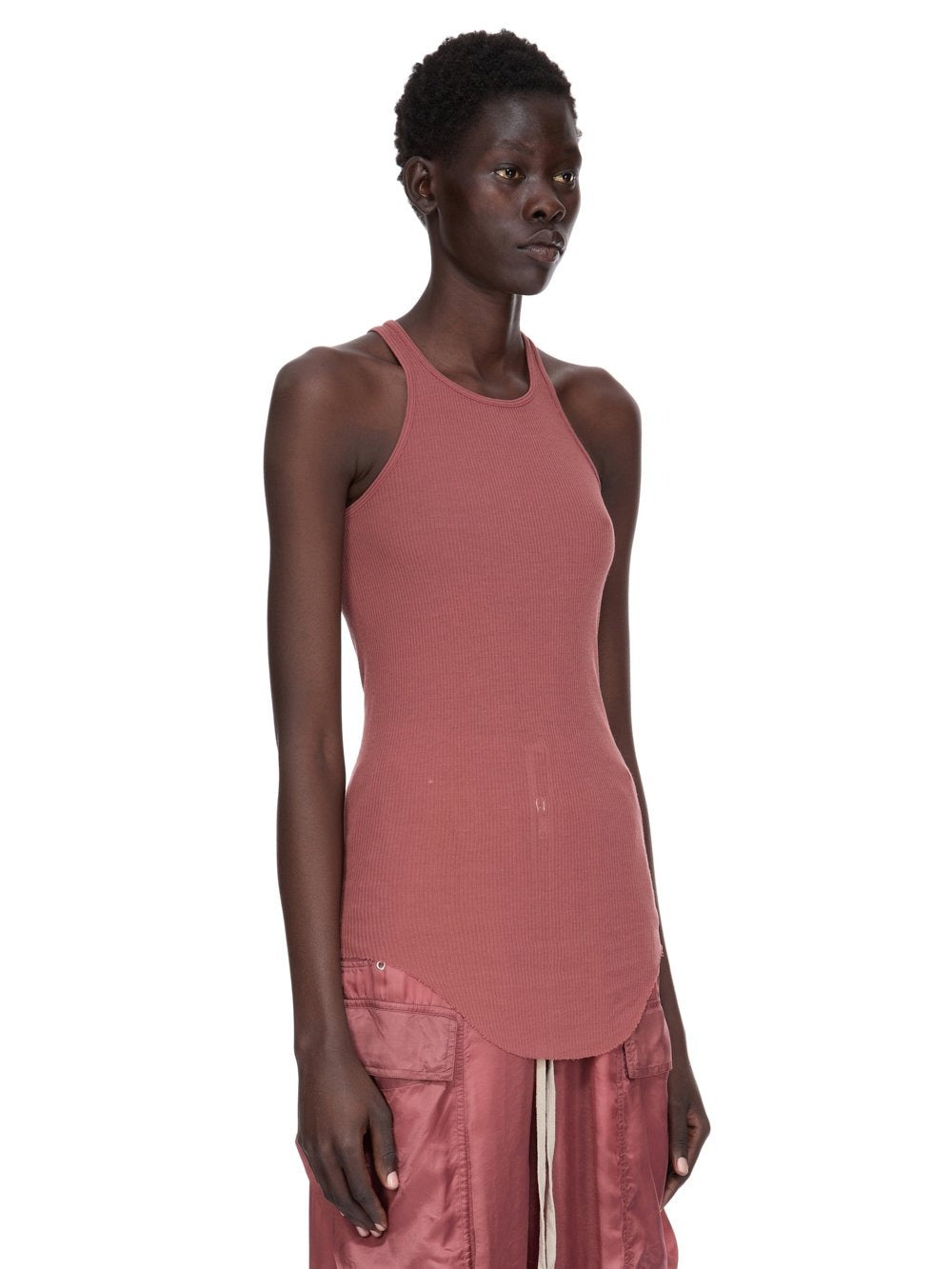 BASIC RIB TANK ROSEWOOD W