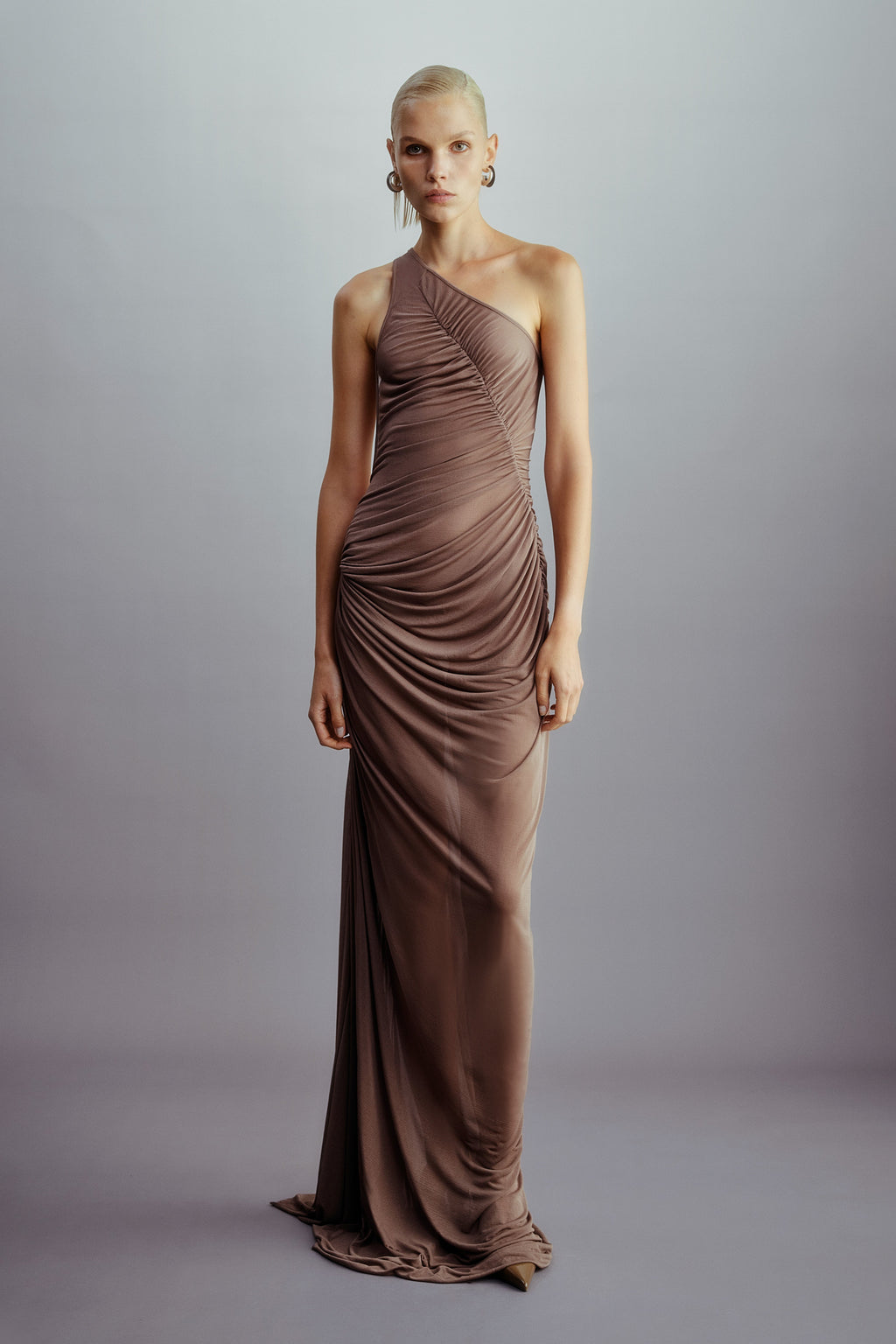 VENUS DRESS MIST GREY