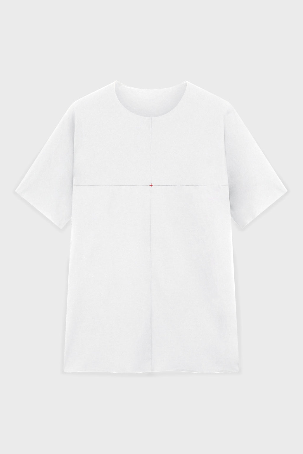 ONE PIECE SHORT SLEEVE T-SHIRT WHITE