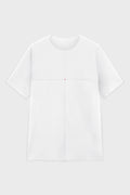 ONE PIECE SHORT SLEEVE T-SHIRT WHITE
