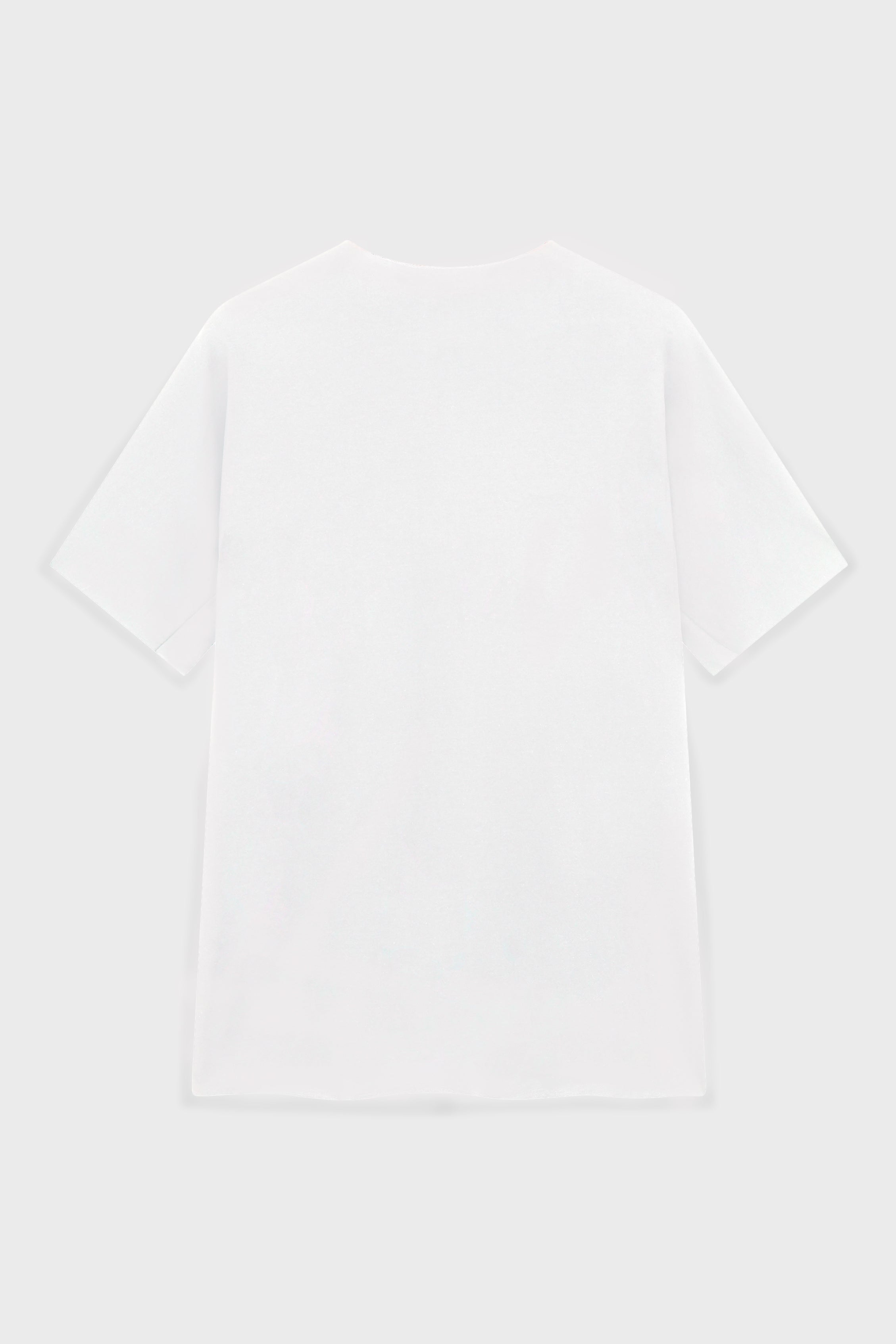 ONE PIECE SHORT SLEEVE T-SHIRT WHITE