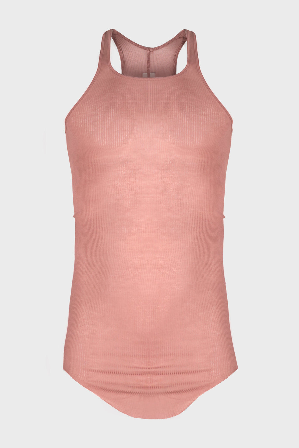 BASIC RIB TANK ROSEWOOD MENS