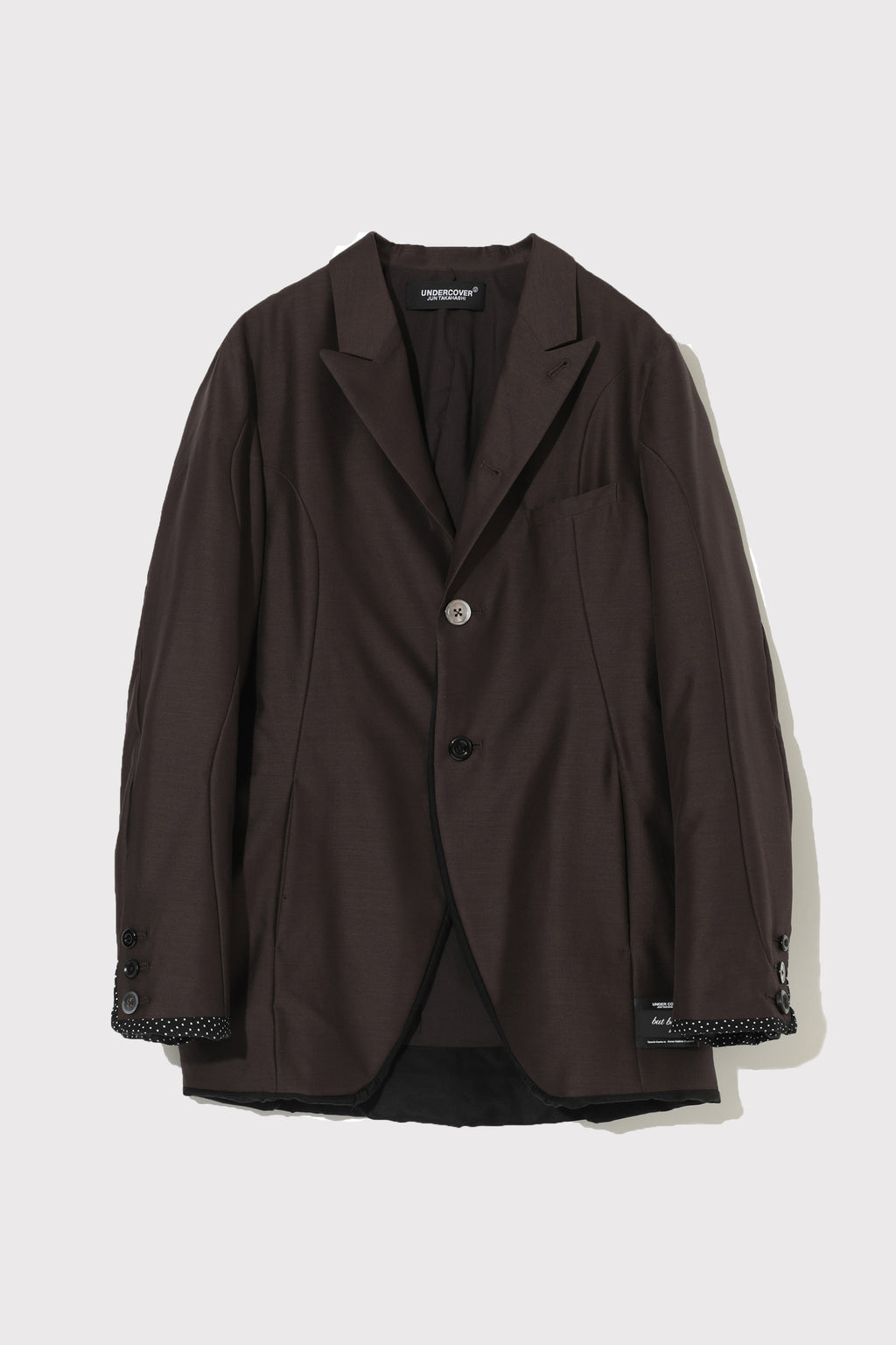 JACKET UC1F4102-1 DARK BROWN