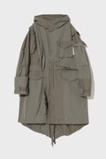COAT UC2F1305 GREY KHAKI