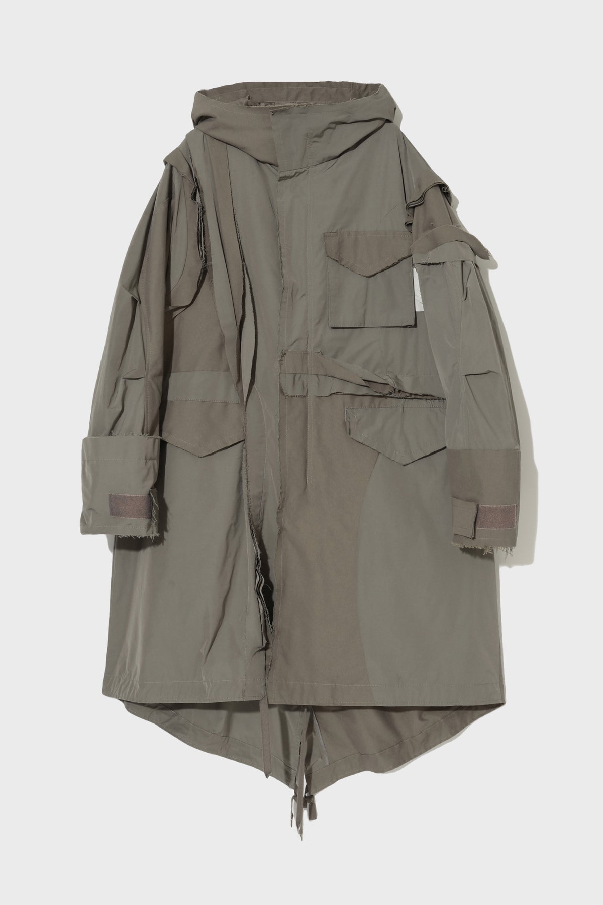 COAT UC2F1305 GREY KHAKI