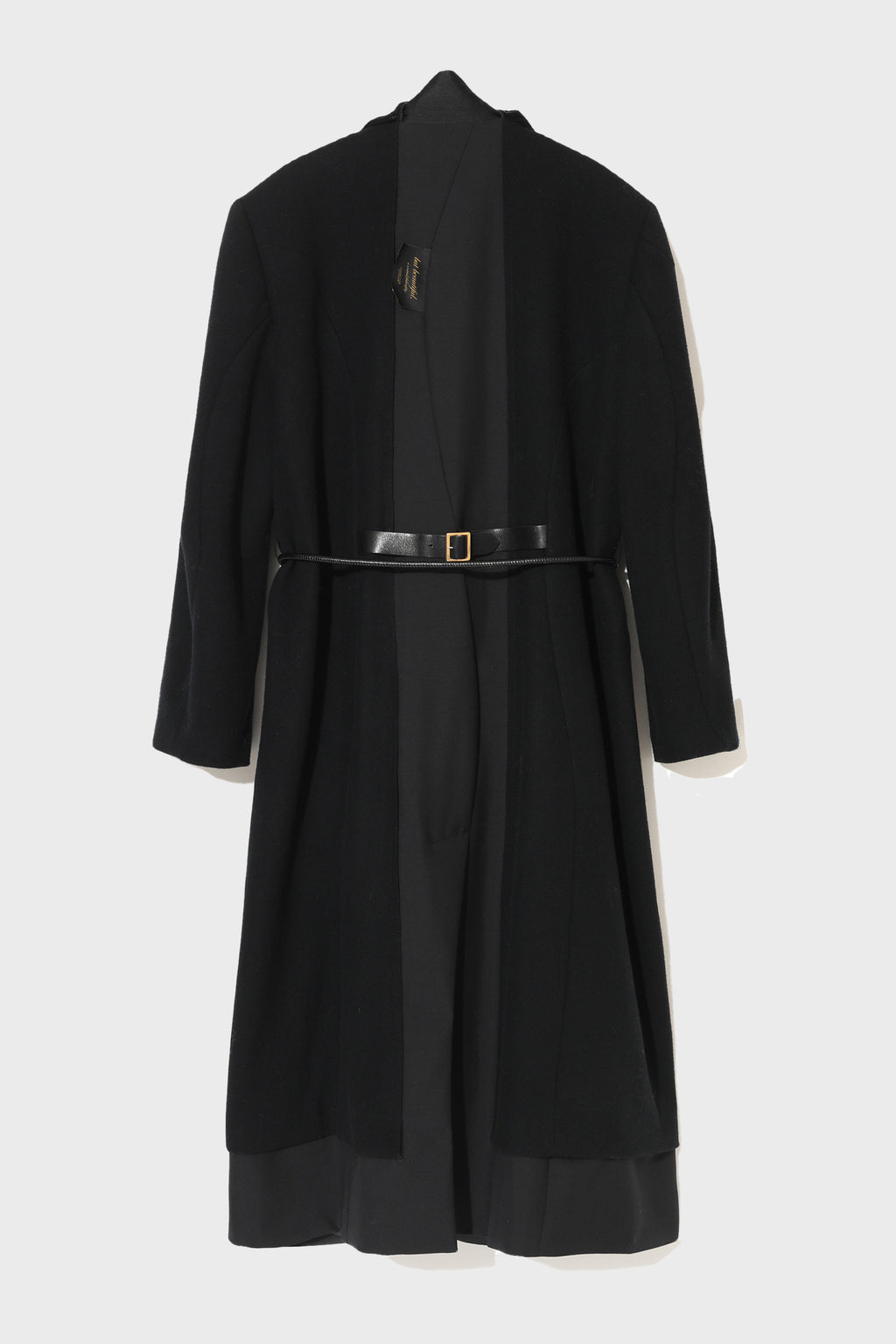 COAT UC2F1306 BLACK
