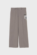 PANTS UC2F4506 GREY BEIGE