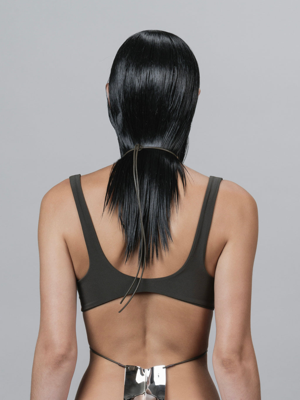 VERTEBRAE BRALETTE GREY