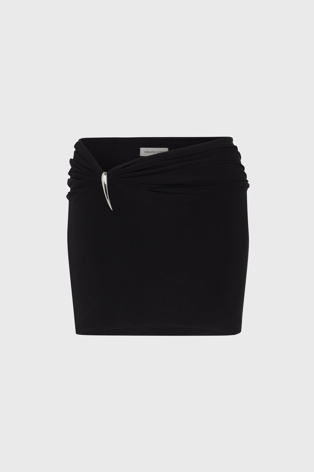 CLAW MINI SKIRT BLACK