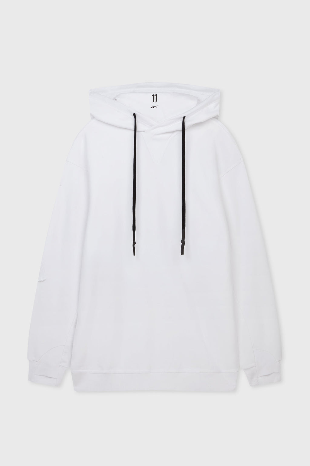 X REEBOK CONSTRUCTED HOODIE WHITE