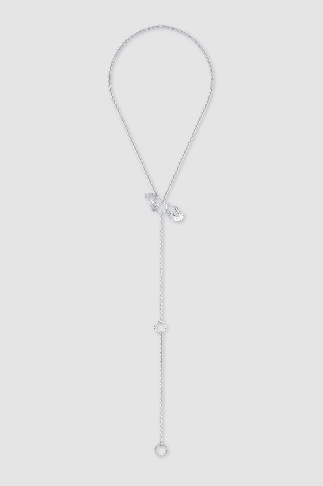 Achilles safety Pin Necklace