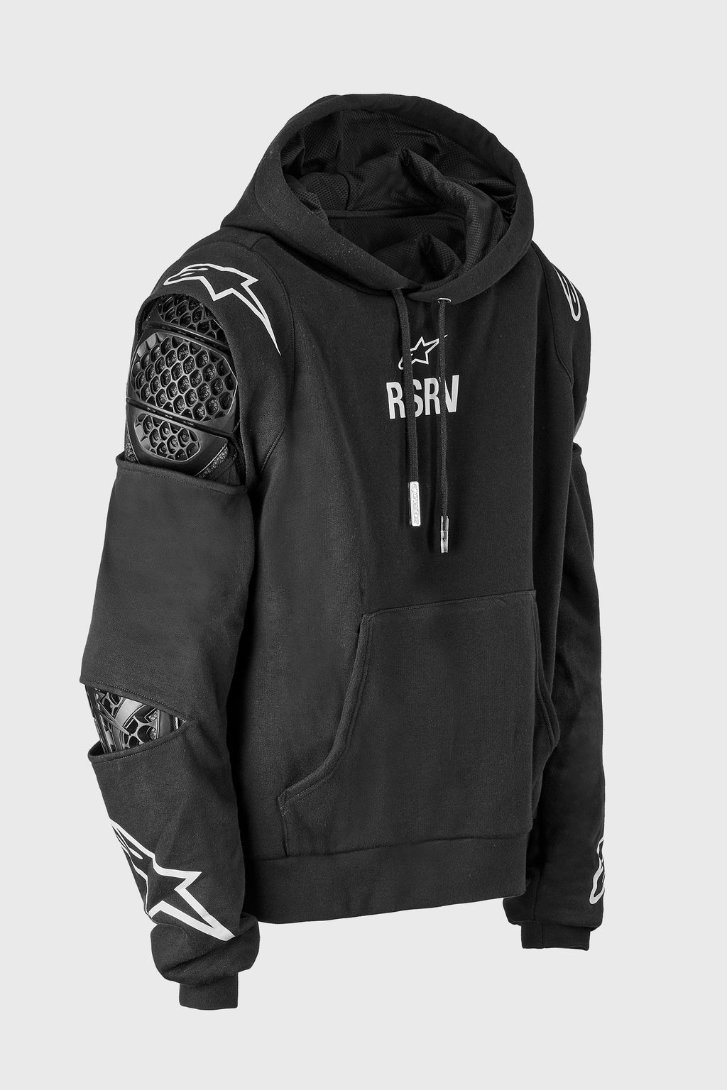 RSRV ARMOR HOODIE BLACK