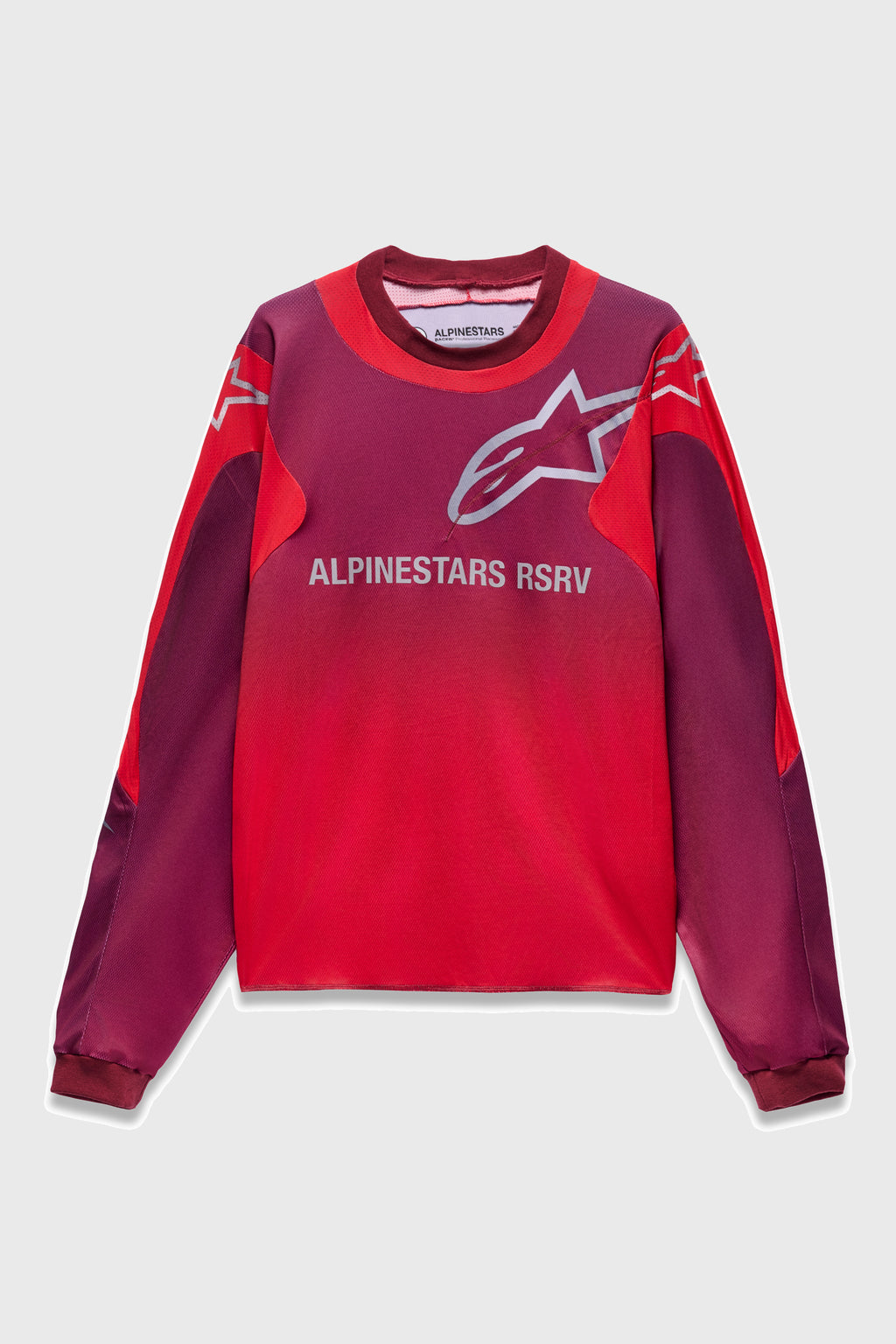 RACER REWORKED LS JERSEY MARS RED BURGUNDY