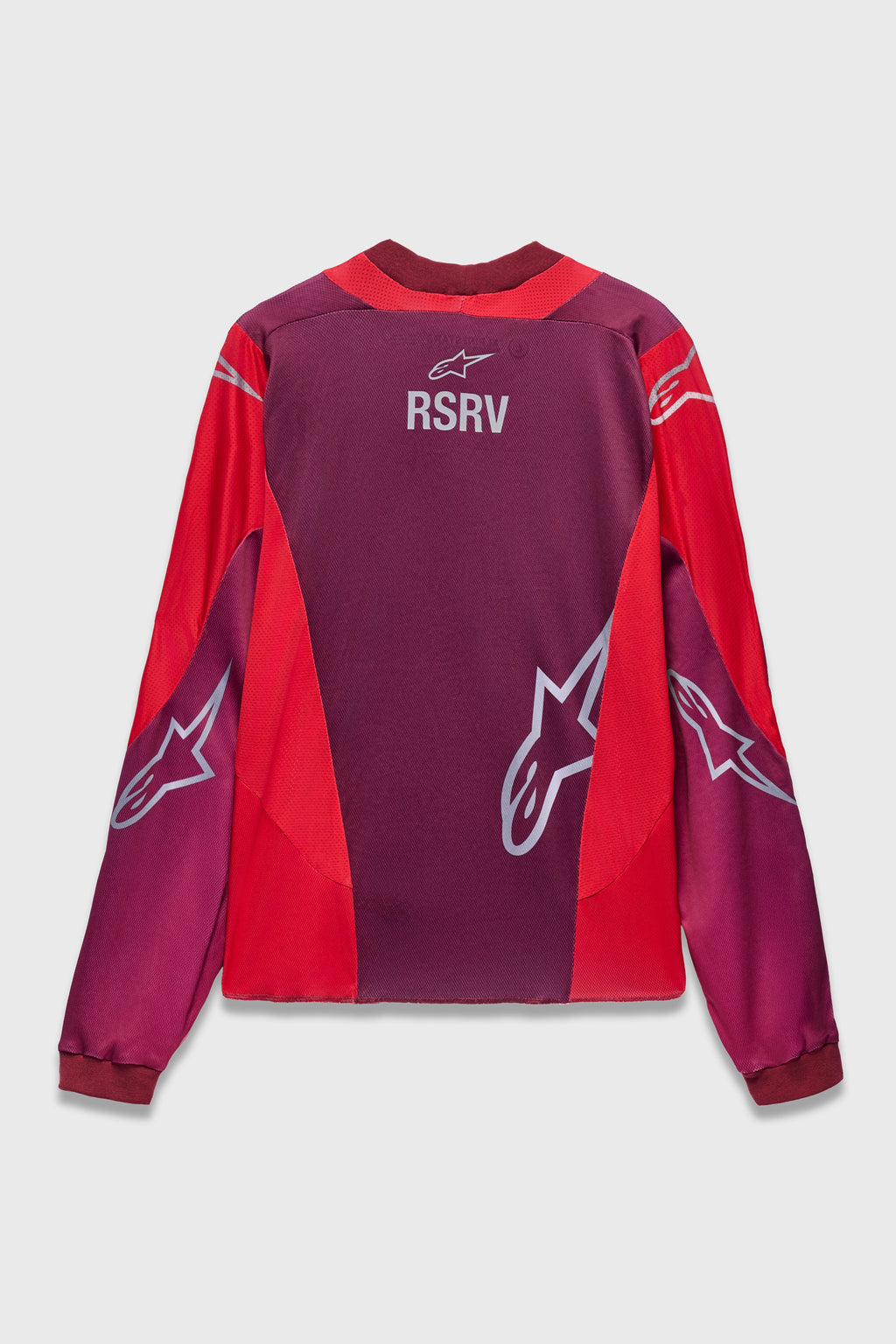 RACER REWORKED LS JERSEY MARS RED BURGUNDY