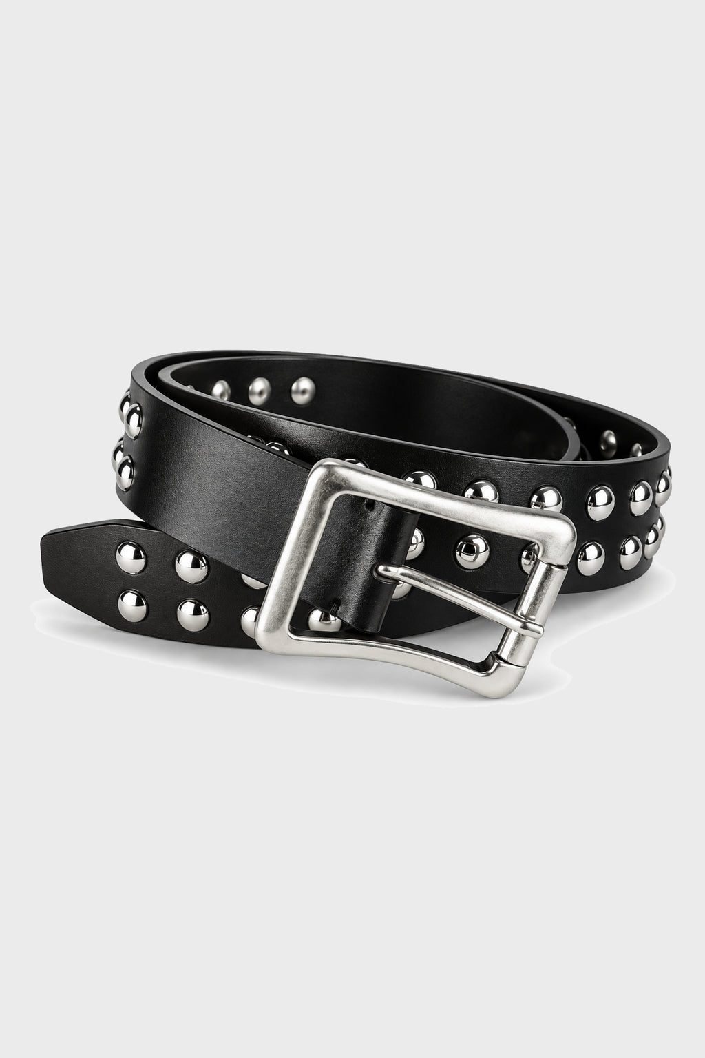 YOKA 4 CM BELT W/ FLARED BUCKLE AND STUDS