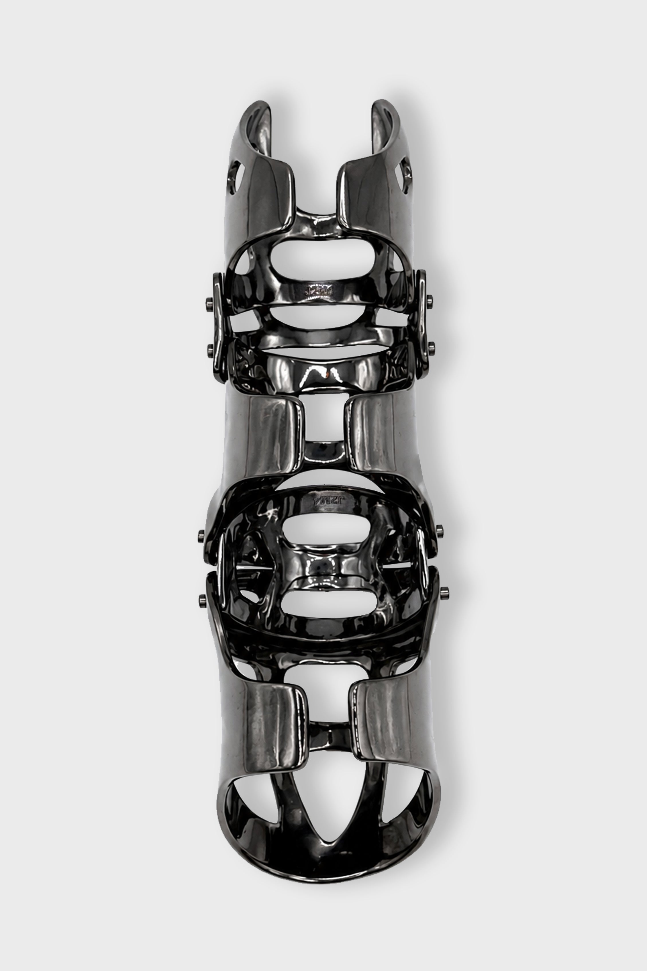 × JULIUS 7 FULL FINGER RING BLACK