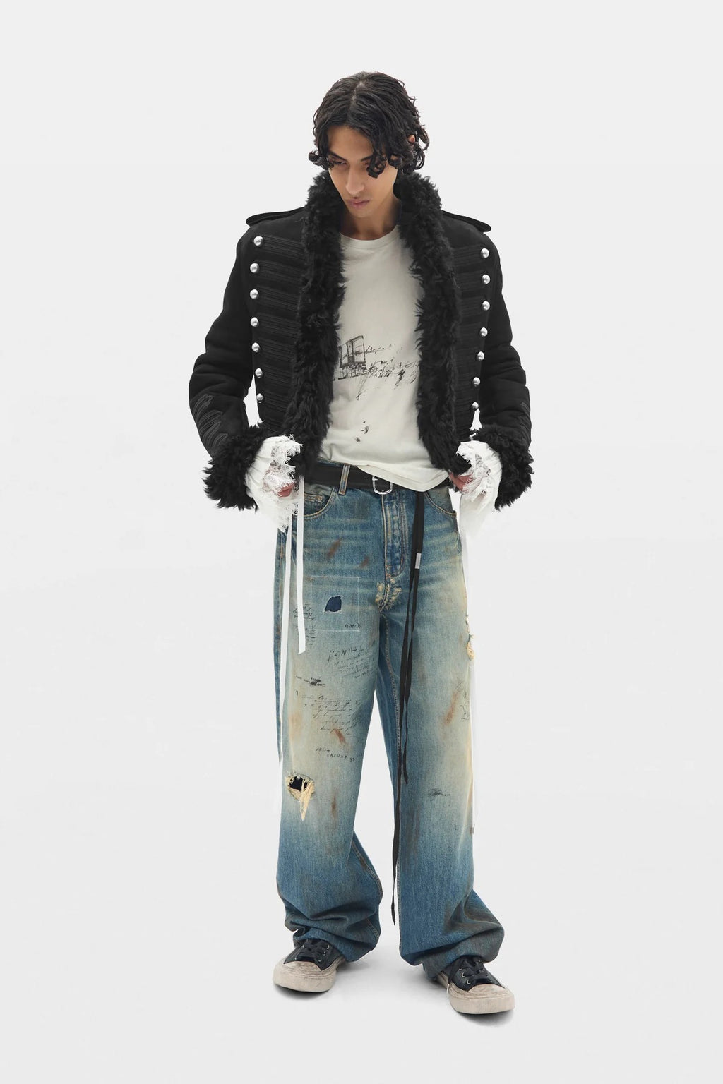 EMIL T-SHIRT "CLASSROOM MEMORY" PRINT IVORY