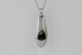 Chrysalis Necklace (Cremaster Emergence, Amber, MA+AMB)
