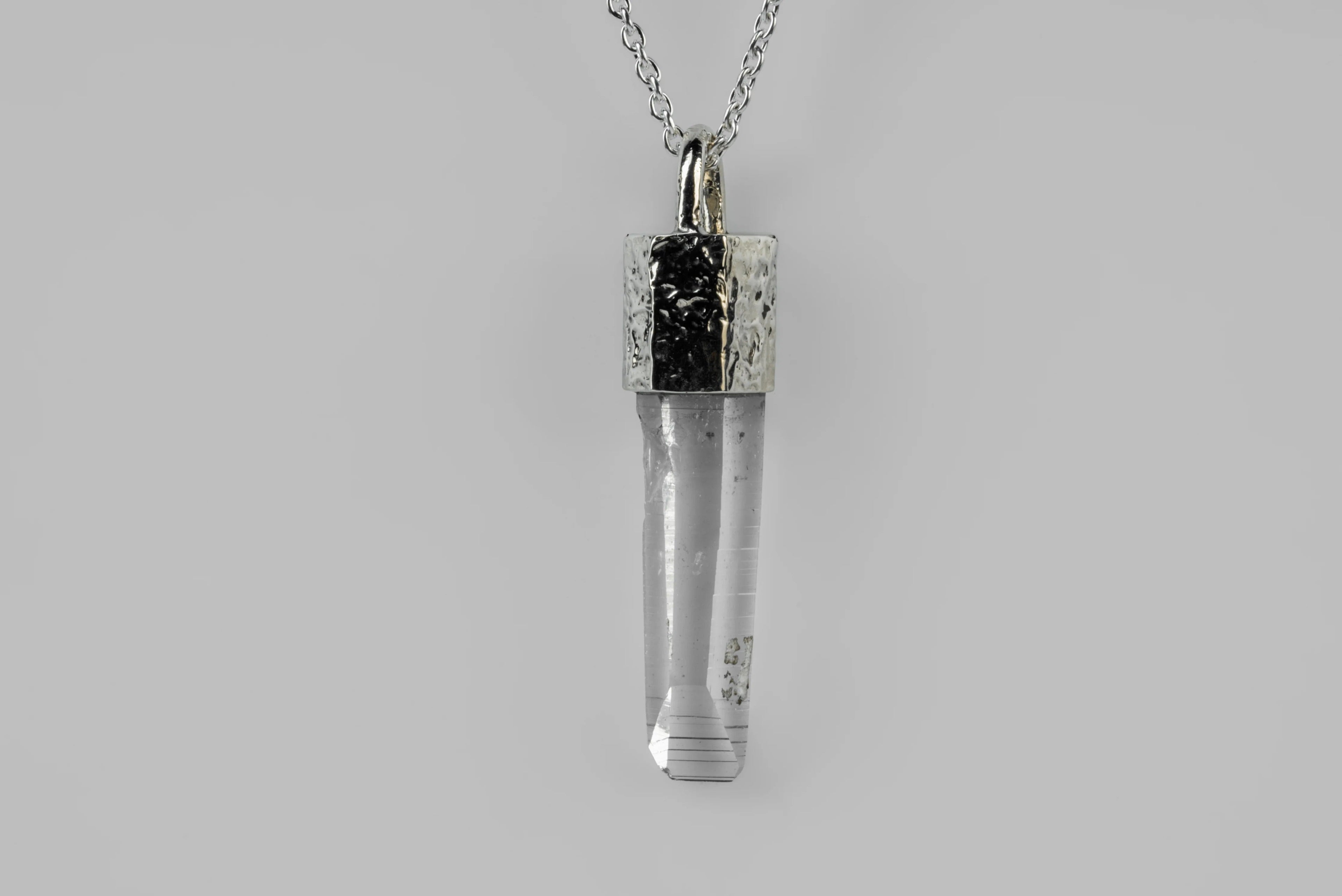 Talisman Necklace (Fuse, Lemurian Quartz, PA10KW+LEM)