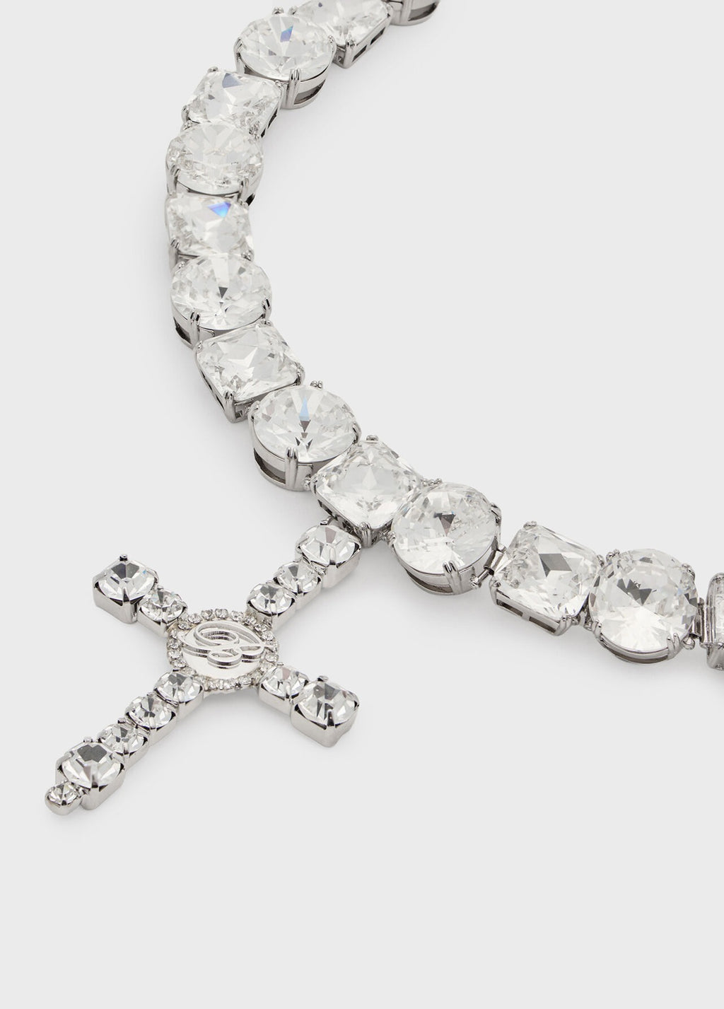 CROSS CHOKER CRYSTAL