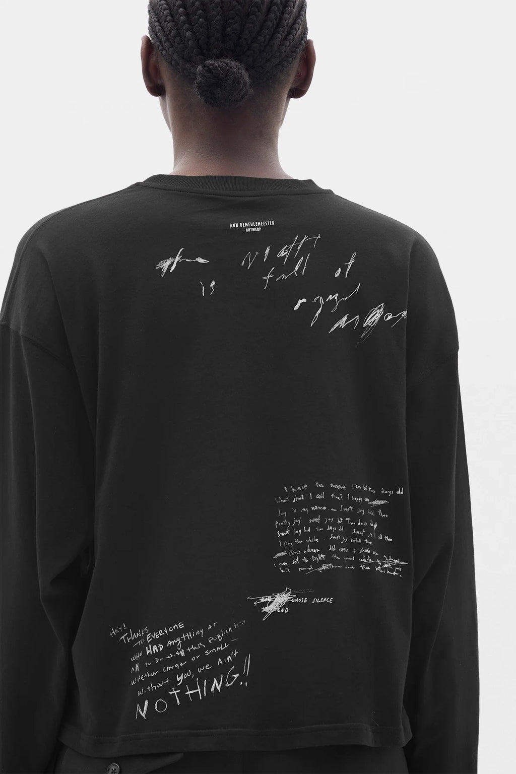 NIKITA T-SHIRT "CLASSROOM MEMORY" BLACK