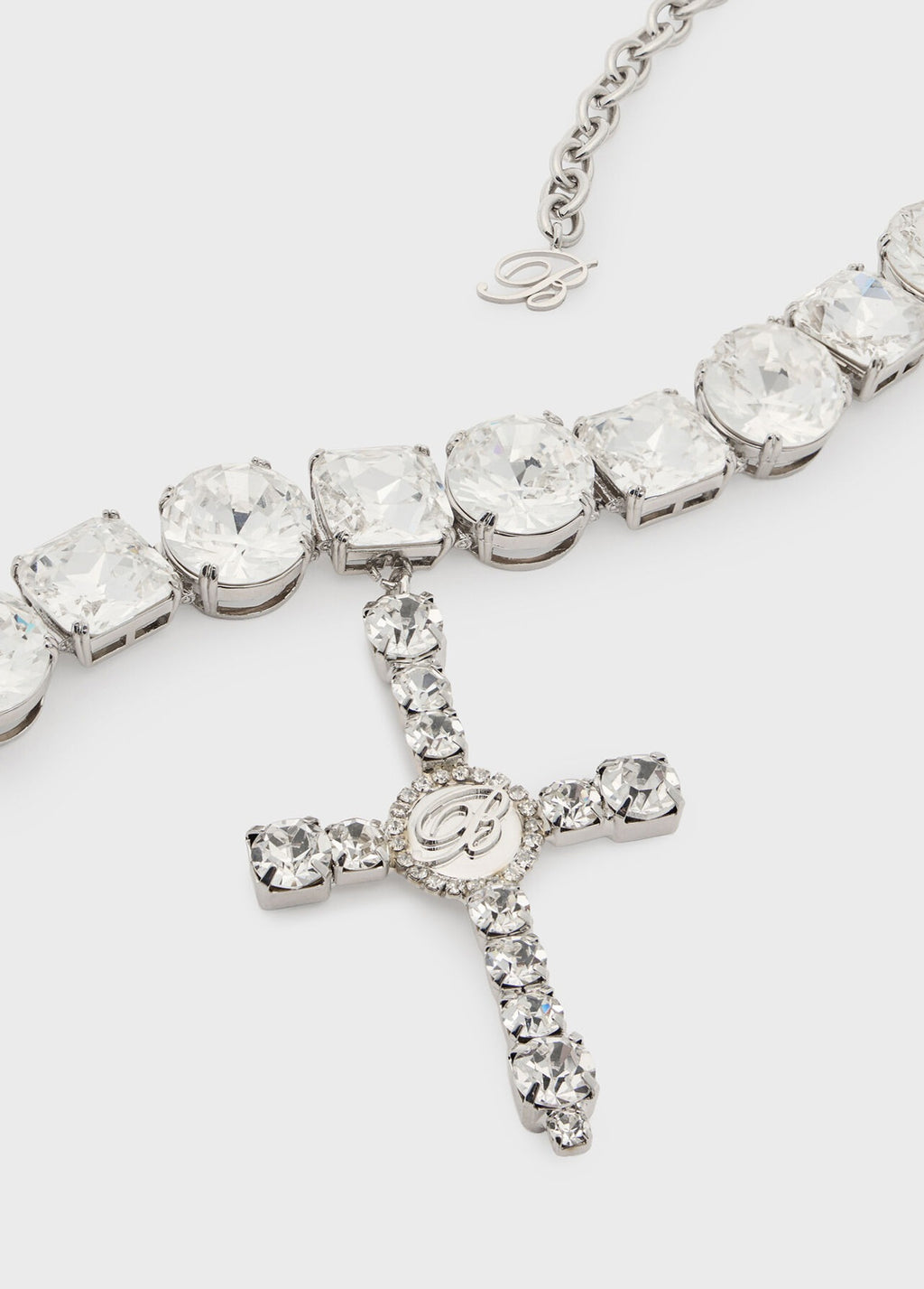 CROSS CHOKER CRYSTAL