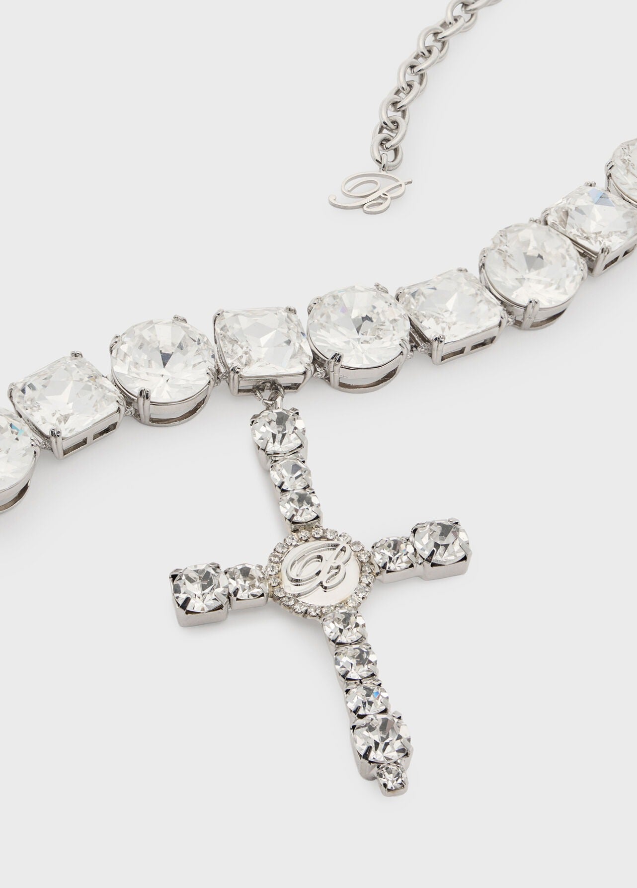 CROSS CHOKER CRYSTAL