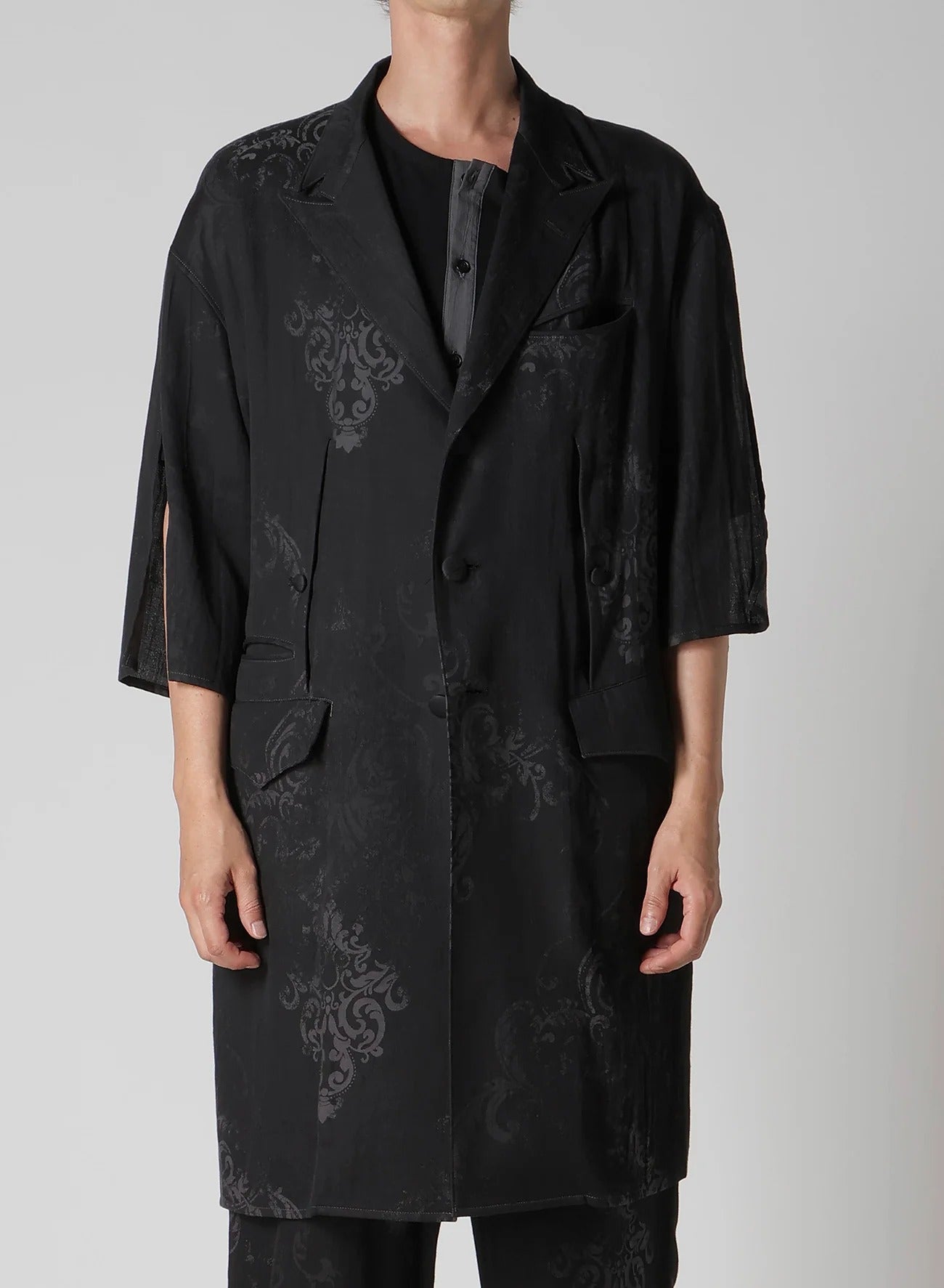 JACQUARD PATTERN JACKET