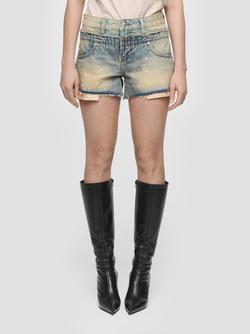 2IN1 SHORTS DENIM