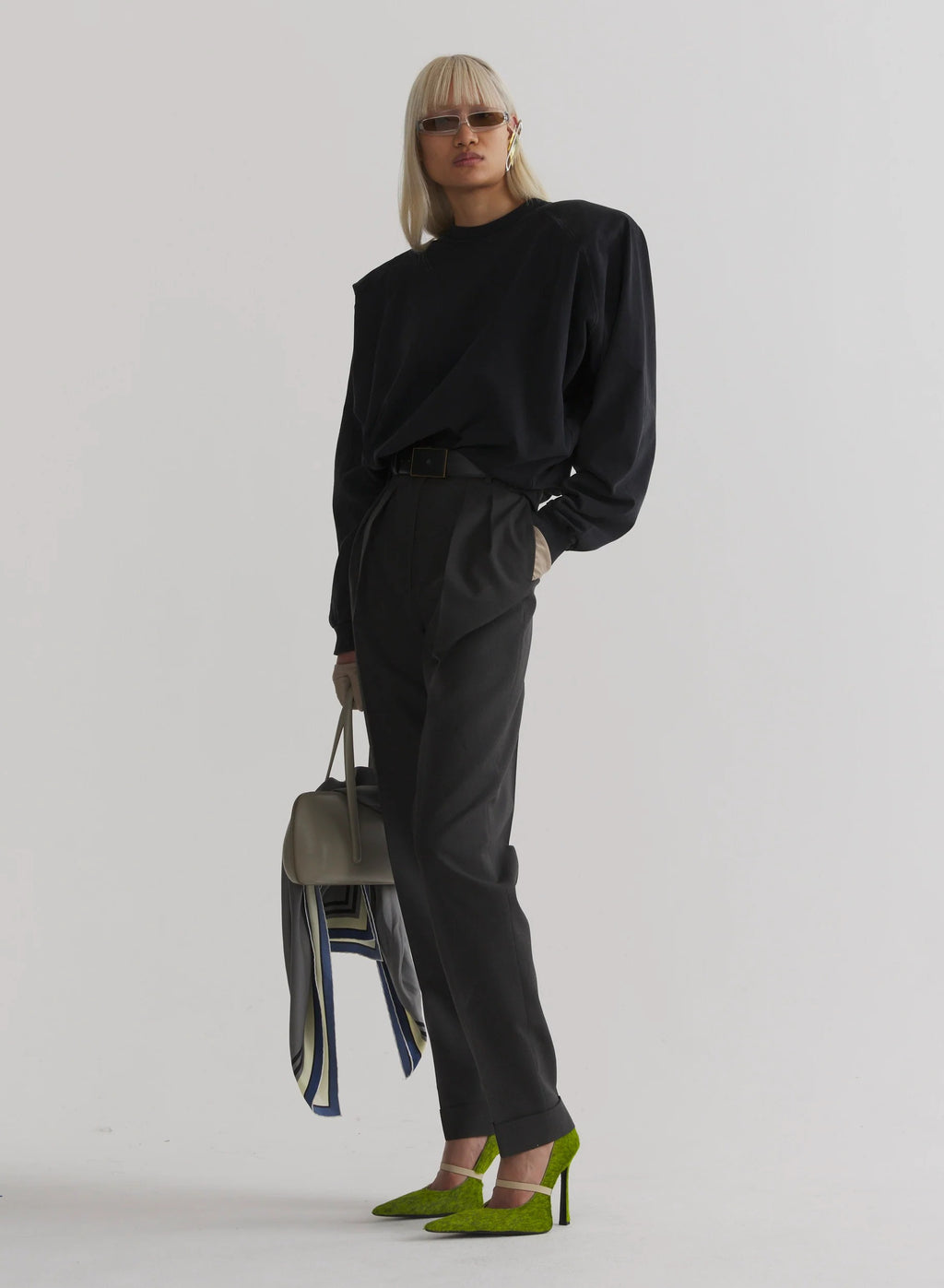 BAT LONG SLEEVES T-SHIRT BLACK