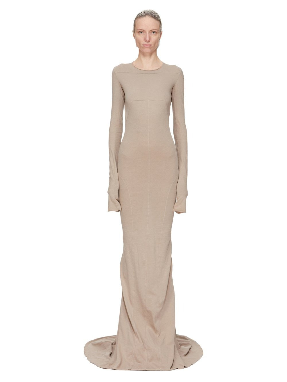 SIMPLE EDFU GOWN DIRTY PEARL