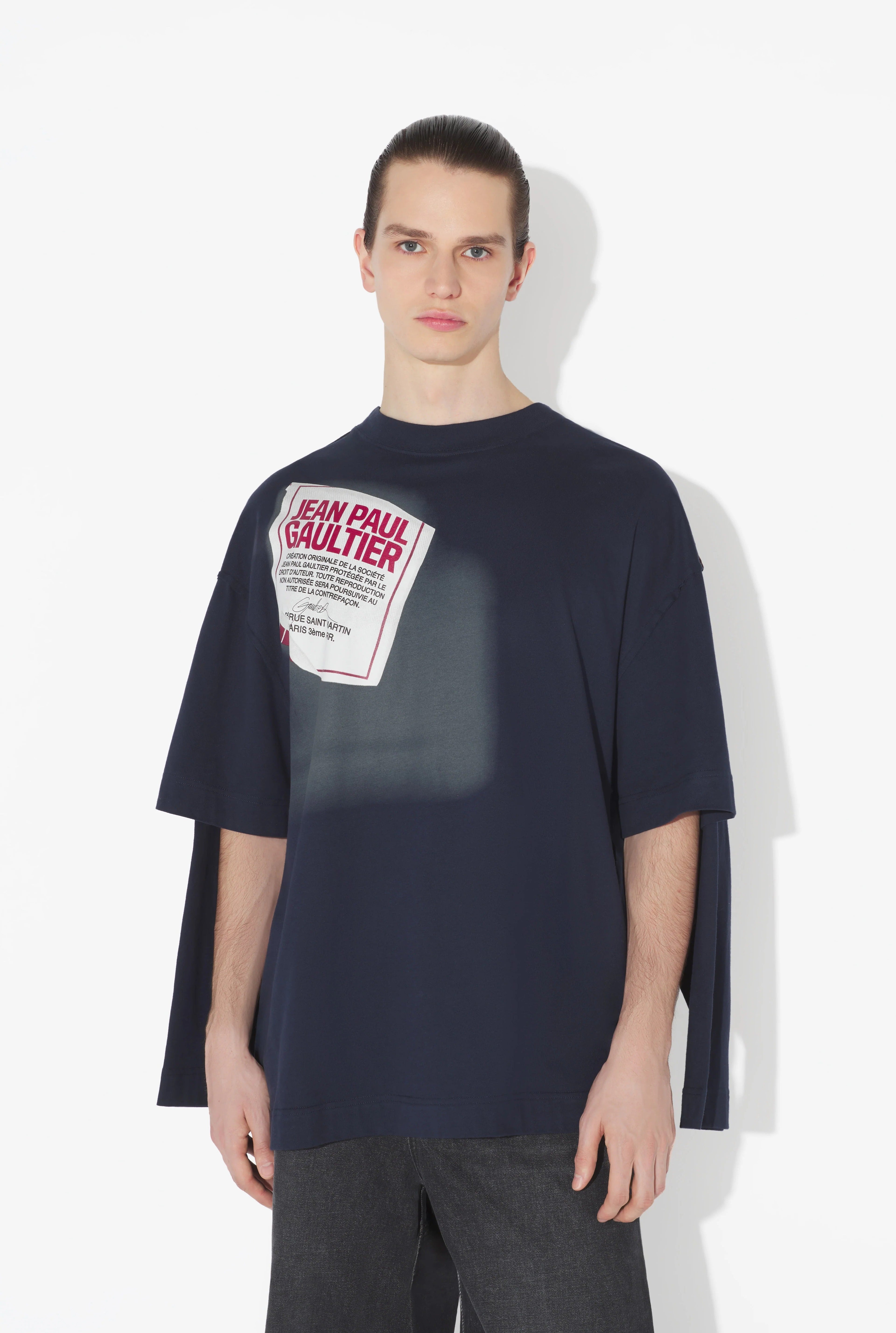 TWO IN ONE OVERSIZED TEE-SHIRT