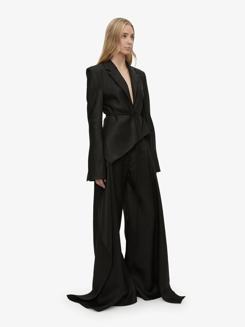 RELEASED BIAS BLAZER BLACK