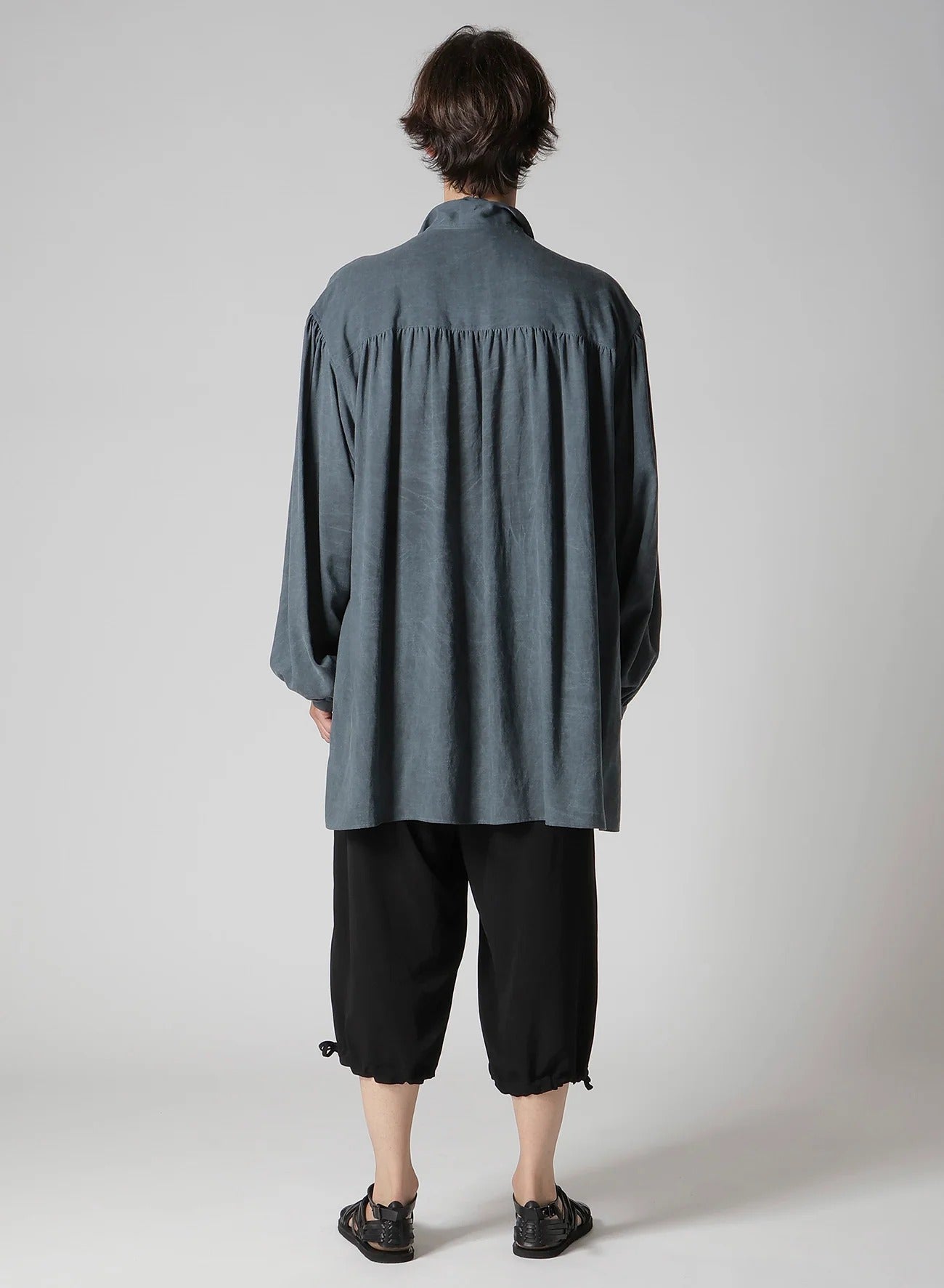 SCARF GATHER BLOUSE